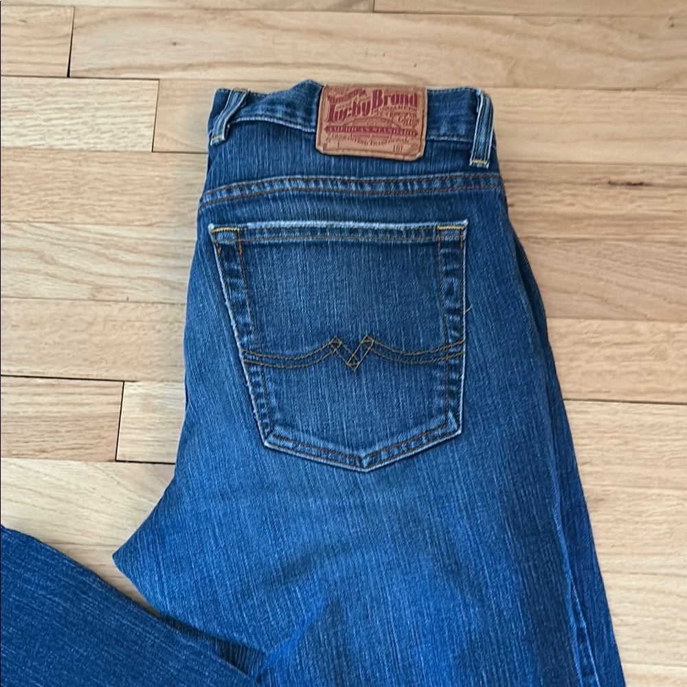Lucky 🍀 Brand Sweet N Low Women's Blue Jeans size= 12/31 - Picture 4 of 5